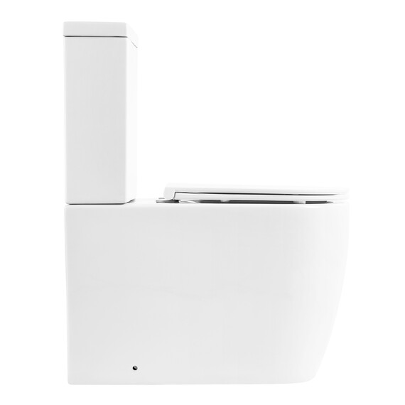 Унитаз-компакт безободковый BelBagno Marino BB105CPR фото 3