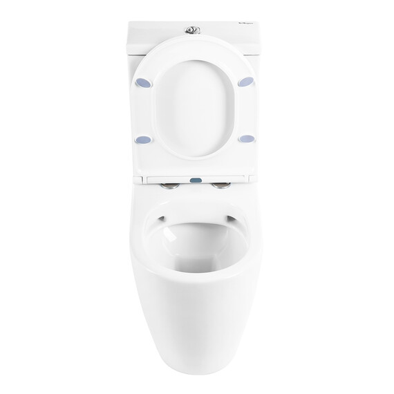 Унитаз-компакт безободковый BelBagno Marino BB105CPR фото 5