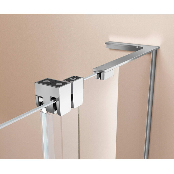 Душевая дверь Vincea Волк-Ин (Walk-In) 120 см VDS-4WSL120CL-R (стекло 8 мм) хром/прозрачное фото 3