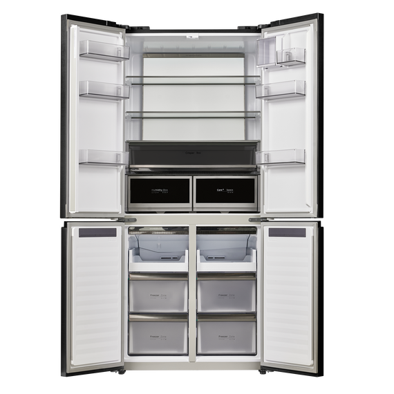 Двухкамерный холодильник Maunfeld MFF190NFDB Matt Inverter фото 8