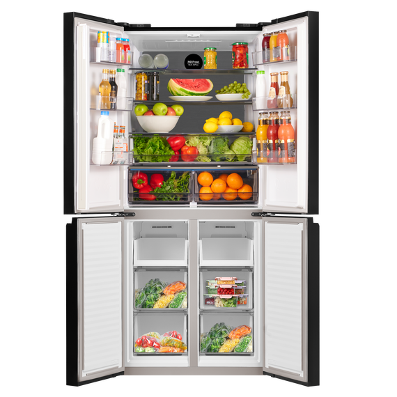 Двухкамерный холодильник Maunfeld MFF183NFWE Matt Inverter фото 11
