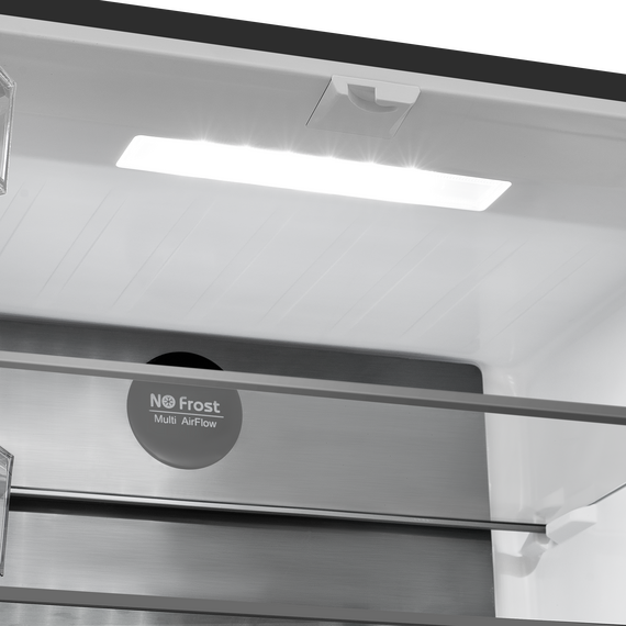 Двухкамерный холодильник Maunfeld MFF183NFWE Matt Inverter фото 15