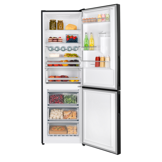 Двухкамерный холодильник Maunfeld MFF185NFGN Matt Inverter фото 15