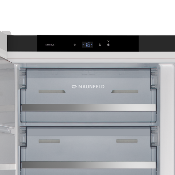 Морозильник (морозильная камера) Maunfeld MFFR186NFBW Inverter фото 11