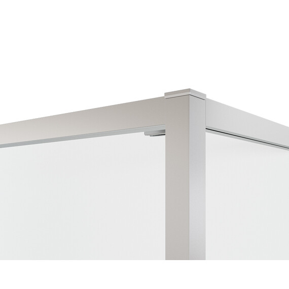 Душевое ограждение Vincea Теси (Tesi) 120x90 см VSRW-7TS9012CLGM, вороненая сталь/прозрачное фото 3