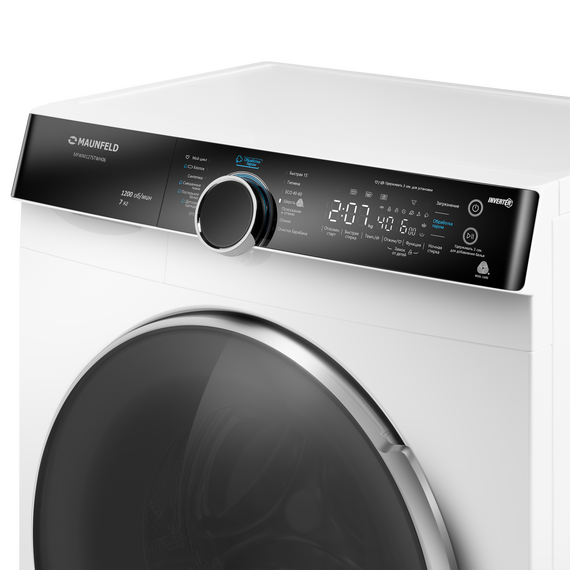 Стиральная машина с инвертором Maunfeld MFWM127STWH06 фото 8