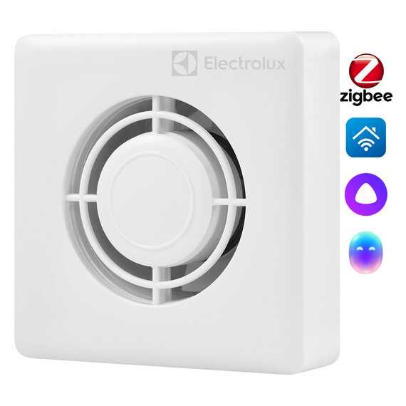 Вентилятор вытяжной Electrolux Slim EAFS-120TH с таймером и гигростатом фото 