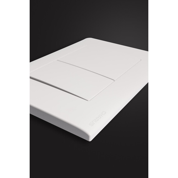 Кнопка смыва Charus Minimalista FP.310.12.01, белый матовый фото 5