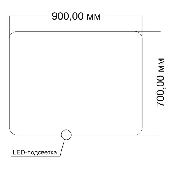 Зеркало Vincea 90 см VLM-3BE9007-2 фото 6