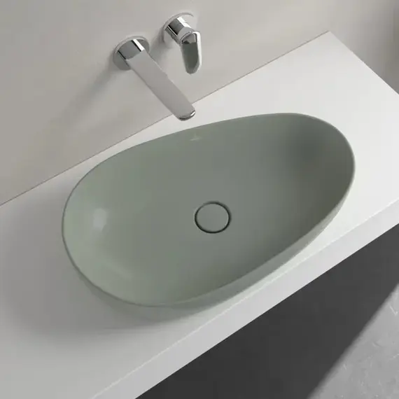 Раковина-чаша Villeroy&Boch Antao 65 см 4A7465R8 (CeramicPlus) утренняя зелень фото 
