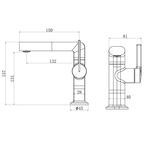 Смеситель для раковины Vincea ТГ (TG) VBF-5TG1CH фото 3