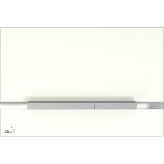 Кнопка смыва Alcaplast STRIPE-GL1200 фото 
