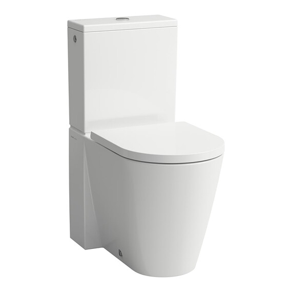 Унитаз-компакт безободковый Laufen Kartell 8.2433.7.000.000.1 (бачок 8.2933.1.000.871.1) фото 