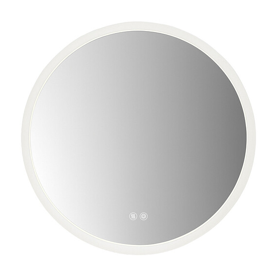 Зеркало Azario Ольга 70 см АZ-LED013525, белый матовый фото 3