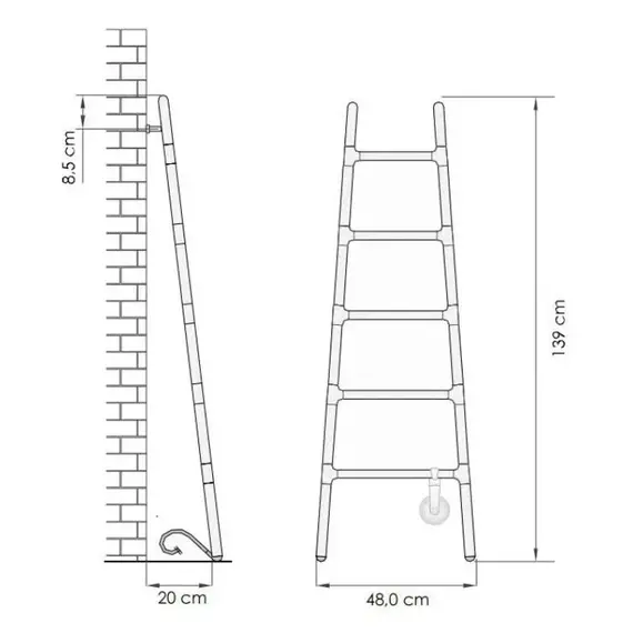 Полотенцесушитель электрический Wonzon & Woghand Rotenburg П5 480x1390 мм WW-PR207-CGR, красный глянцевый фото 2