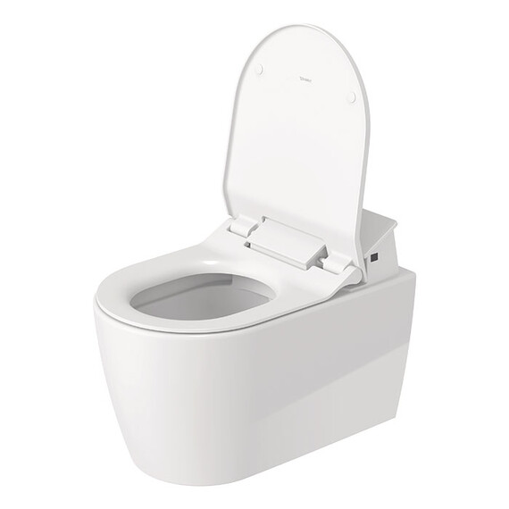 Унитаз-биде подвесной безободковый Duravit ME by Starck SensoWash 2529592000 с крышкой микролифт (покрытие HygieneGlaze) фото 4