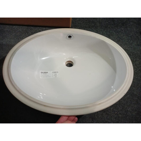Раковина врезная под столешницу Globo Lavabi d'arredamento 57 см VA018.BI фото 