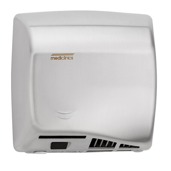 Сушилка для рук Mediclinics Speedflow M06ACS, цвет нержавеющая сталь фото 