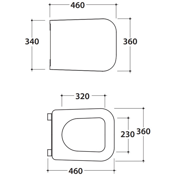 Сиденье с крышкой для унитаза Globo Stone микролифт ST020BI фото 2