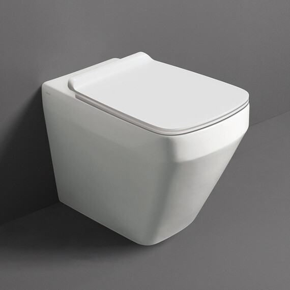 Унитаз приставной безободковый Simas Baden Baden BB01bi фото 