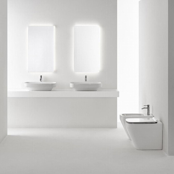 Унитаз приставной безободковый Simas Baden Baden BB01bi фото 8