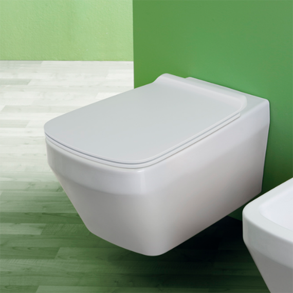 Унитаз подвесной безободковый Simas Baden Baden BB18bi matt, белый матовый фото 3