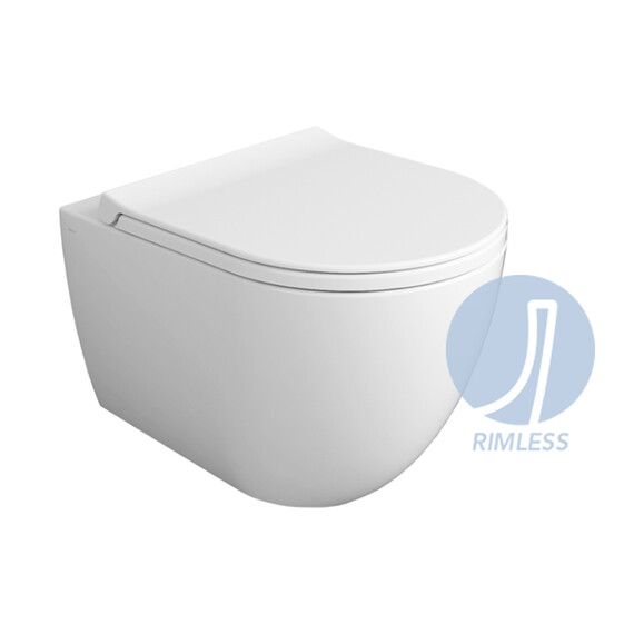 Унитаз подвесной безободковый Simas Vignoni VI28bi фото 2