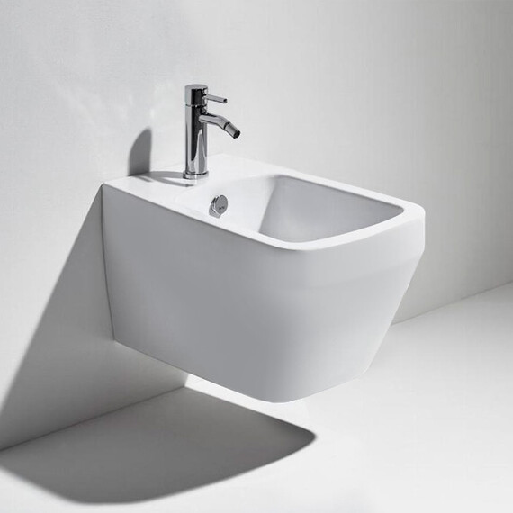 Биде подвесное Simas Baden Baden BB19bi matt*1, белый матовый фото 
