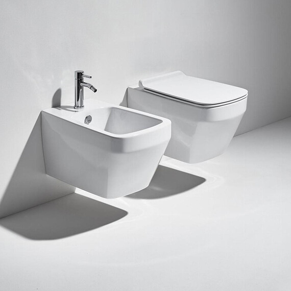 Биде подвесное Simas Baden Baden BB19bi matt*1, белый матовый фото 2