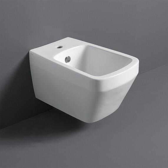 Биде подвесное Simas Baden Baden BB19bi matt*1, белый матовый фото 4