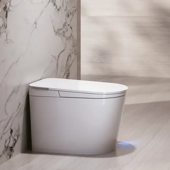 Унитаз приставной безободковый электронный ​Jomoo Smart Lite LARSA TS30 RUQ7250-SA-IDO000 (Система смыва Торнадо) фото 2