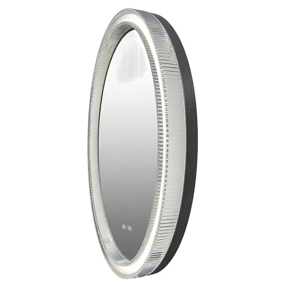 Зеркало Azario Грей 60 см АZ-LED010125, серый матовый фото 2