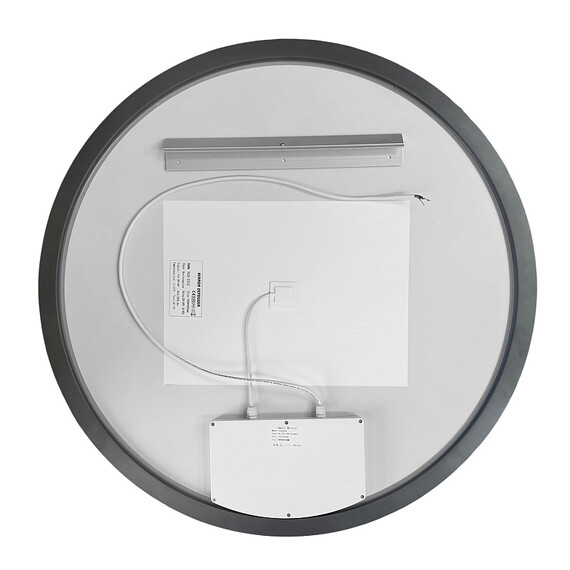 Зеркало Azario Грей 60 см АZ-LED010125, серый матовый фото 3