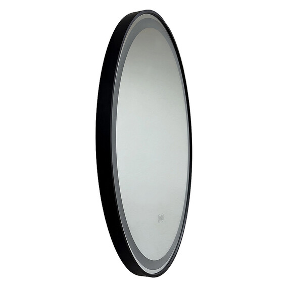 Зеркало Azario Брэд 60 см АZ-LED012225, чёрный матовый фото 3