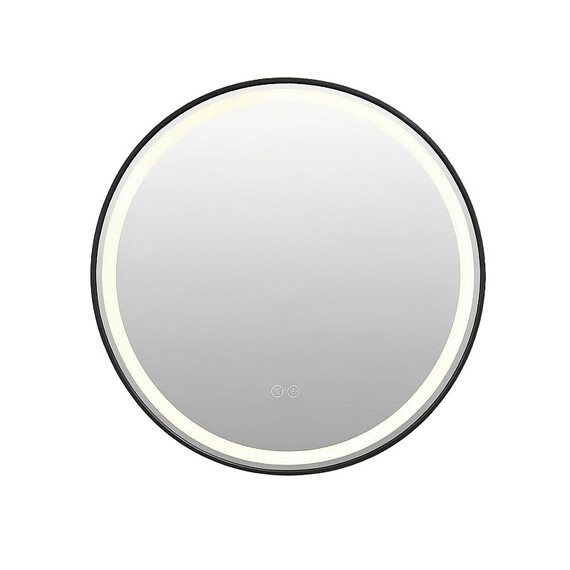 Зеркало Azario Брэд 60 см АZ-LED012225, чёрный матовый фото 5