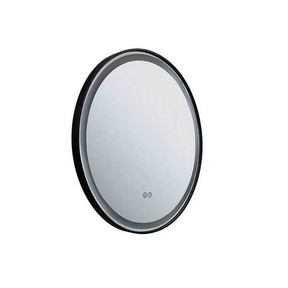 Зеркало Azario Брэд 60 см АZ-LED012225, чёрный матовый фото 4