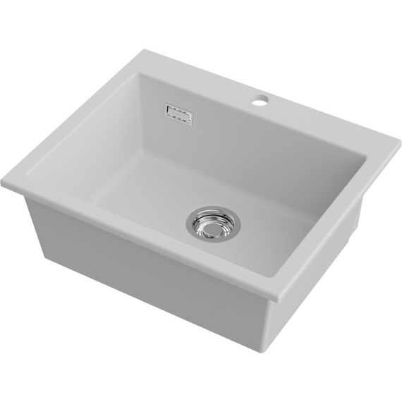 Кухонная мойка Omoikiri Omishima 60 wh 4997543, белый фото 