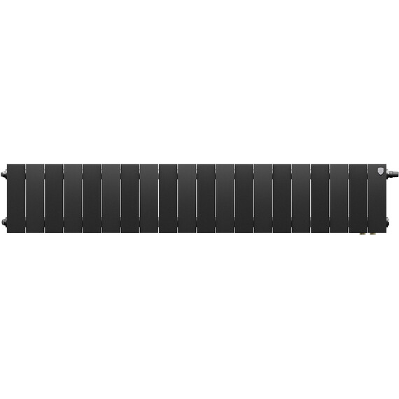 Радиатор Royal Thermo PianoForte 200 VR80 1600x280 мм (20 секций) чёрный фото 2