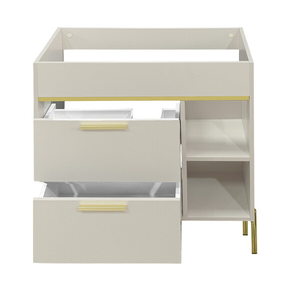 Тумба напольная с раковиной Azario Руфина 80/2Н 80 см CS00108078 (раковина Монте Нео 80) теффи фото 4