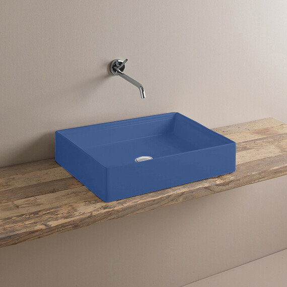 Раковина-чаша ArtCeram Scalino 55 см SCL002 16 00 blu zaffiro фото 
