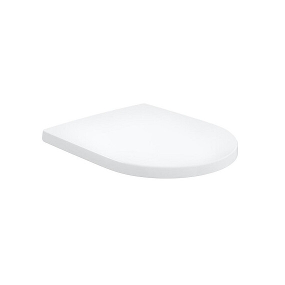 Унитаз подвесной безободковый Villeroy&Boch Subway 3.0 4670TSR1 с крышкой микролифт, CeramicPlus (система смыва Торнадо) фото 4