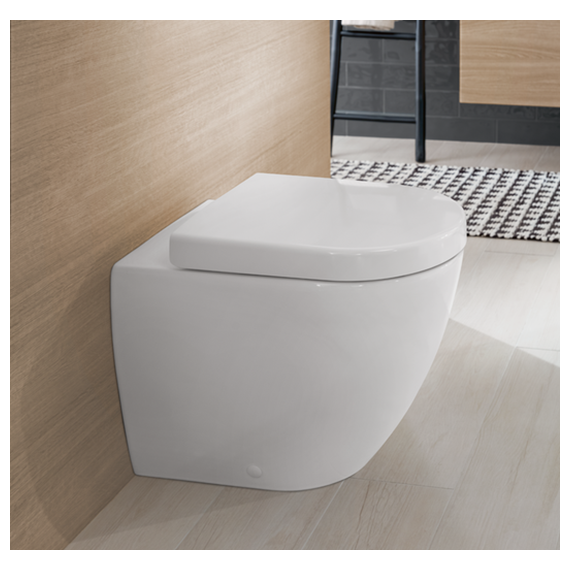 Унитаз приставной безободковый Villeroy & Boch Subway 2.0 5602R001 фото 2