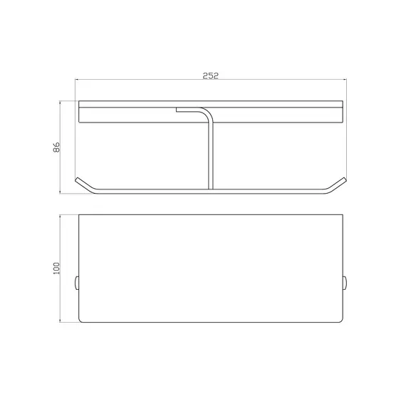 Держатель для туалетной бумаги Wonzon & Woghand Eclipse WW-9156-MB, цвет чёрный матовый фото 2