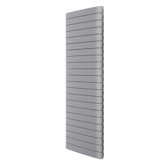 Вертикальный радиатор Royal Thermo Eclipse Tower 500 Silver Satin 580x1780 мм (22 секции) фото 