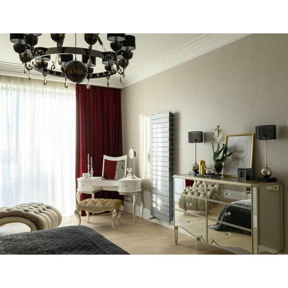Вертикальный радиатор Royal Thermo PianoForte Tower Silver Satin 590x1760 мм (22 секции) фото 2