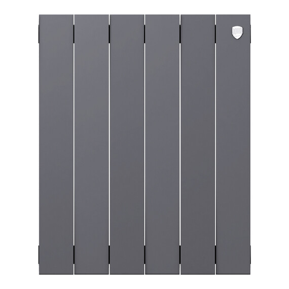 Радиатор Royal Thermo PianoForte 500 Silver Satin 490x590 мм (6 секций) фото 2