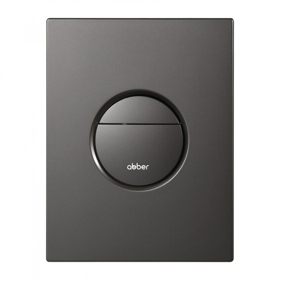 Инсталляция с подвесным унитазом комплект: Abber AC0108 с подвесным унитазом Rechteck AC1201 с крышкой микролифт, кнопка смыва AC0126NG оружейная сталь фото 3