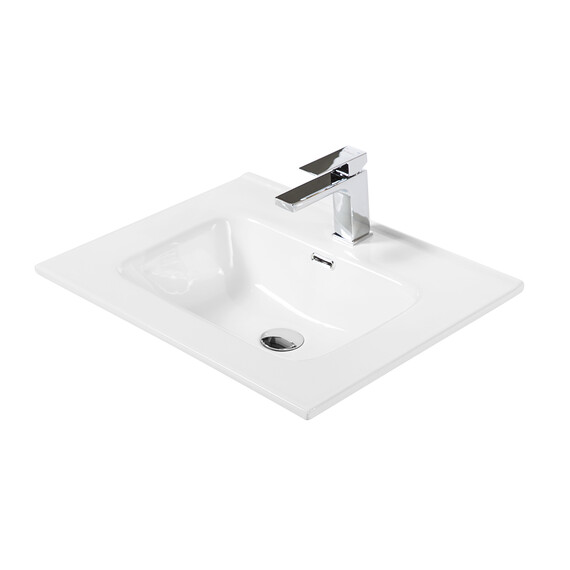 Тумба подвесная с раковиной Belbagno 60 см ETNA-600-2C-SO-CO (раковина BB600ETL) бежевый матовый фото 3