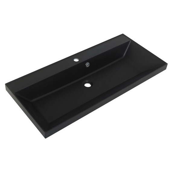 Тумба подвесная с раковиной BelBagno MARINO-800-2C-SO-RW-P 80 см, Rovere Moro (раковина BB800/450-LV-ART-AST-NERO) фото 9