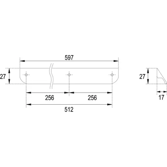 Тумба подвесная с раковиной Cezares ECO-CER-N-1200-2C-SO-NCS-P 120 см (раковина CZR-8073-120, ручки RS156SG.3/512) орех шоколад софт фото 8